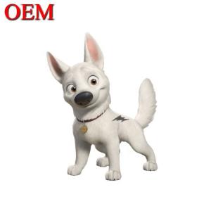 Quality Customized Plastic Movie Toy Modern Bolt Dog Figurine for sale