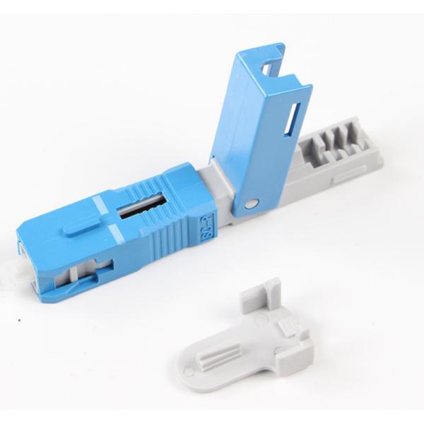 Pre Buried Fiber Optic Fast Connector FTTH SC Fiber Optic Cold Connector