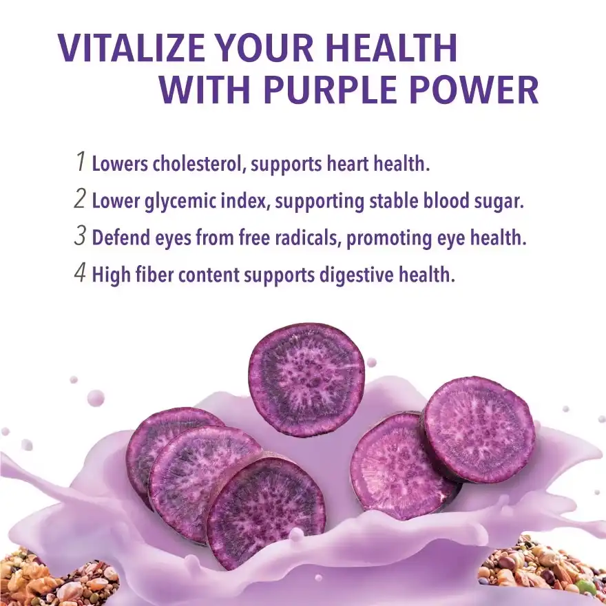 purple sweet potato powder benefits 100%Pure Powder Purple Sweet Potato Powder