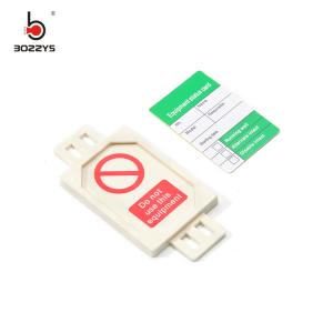 Quality High Strength Plastic Scaffolding Tag , Electrical Panel Lock Out Tag Out for sale