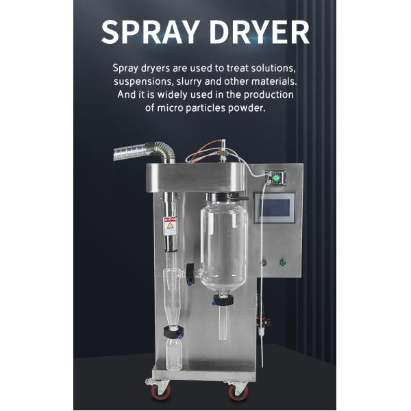 Instant Coffee Atomizer Centrifugal Spray Dryer Lab 2L Stainless Steel Mini 1020pa