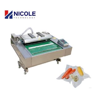 Quality Rolling Airtight Continuous Vacuum Packaging Machine PLC Control Commercial for sale