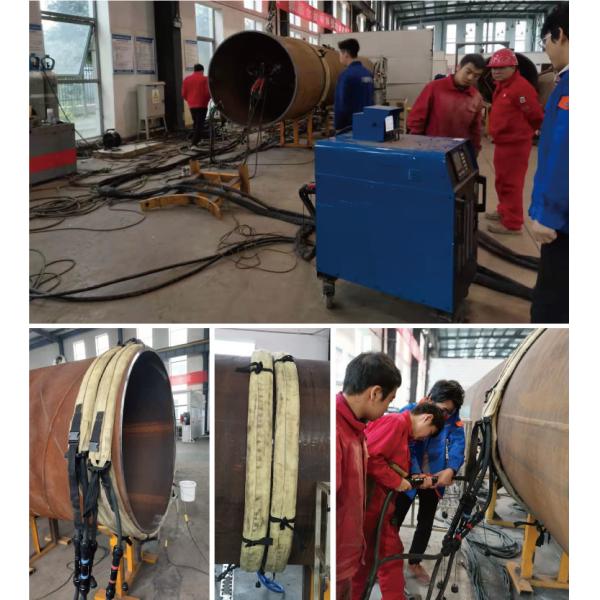Pipeline Induction Heater During Pipe Welding And Coating Pre-heating