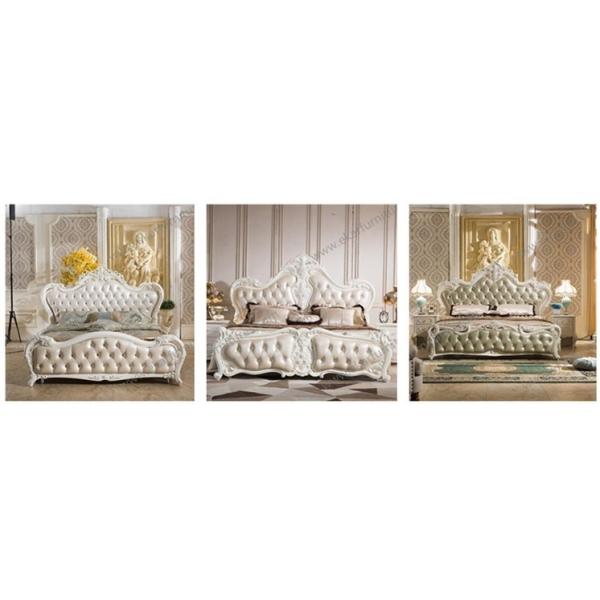 Mdf bedroom sets victorian style furniture queen bed frame 6033