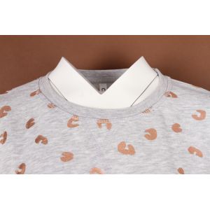 Ladies Print Pullover