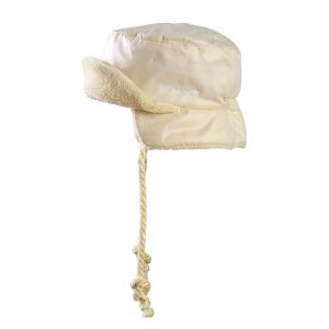 Waterproof Polyester Childrens Bucket Hats 45cm Baby Fleece Warm Cap