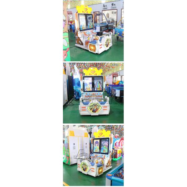 Double Player Kids Race Car Game Machine For Shopping Center / Auto Show
