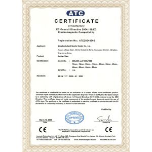 Qingdao Lykant Sports Goods Co., Ltd. Certifications