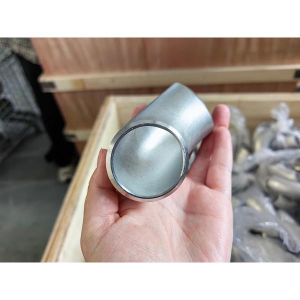 DN15 - DN600 Elbow Stainless Steel Pipe Fittings 304 316L 45 Degree Elbow