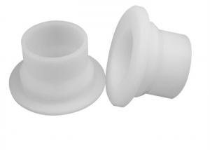 Quality White Color PVDF Parts PEEK PPS PI PTFE PVDF Plastic Machining Customized Size for sale