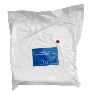 China Gamma Irradiated Polyester Cleanroom Wipes For Critical Sterile Environments on sale