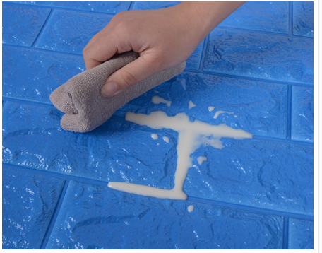 DIY Self Adhesive EVA Foam Wallpapers 3D Brick Wall Stickers for Modern Living Room Decor and Waterproof TV Background