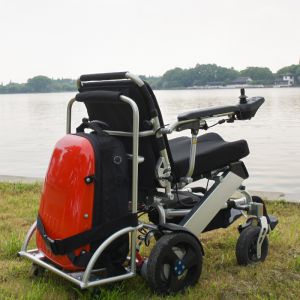 Brushless Motor CE 36km Lithium Battery Wheelchair