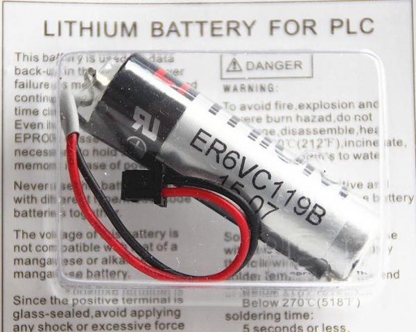 mitsubishi PLC lithium battery ER6VC119A/ER6VC119B/3.6V