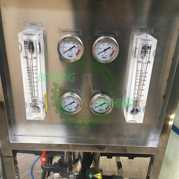 Hollow Fibre Ultra Filtration / UF Tap Mineral Water Purifying Machine