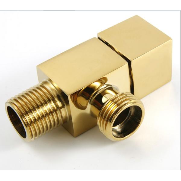 Bathroom Fittings Cold Water 1/2inch Brass Angle Valve Chrome Plated