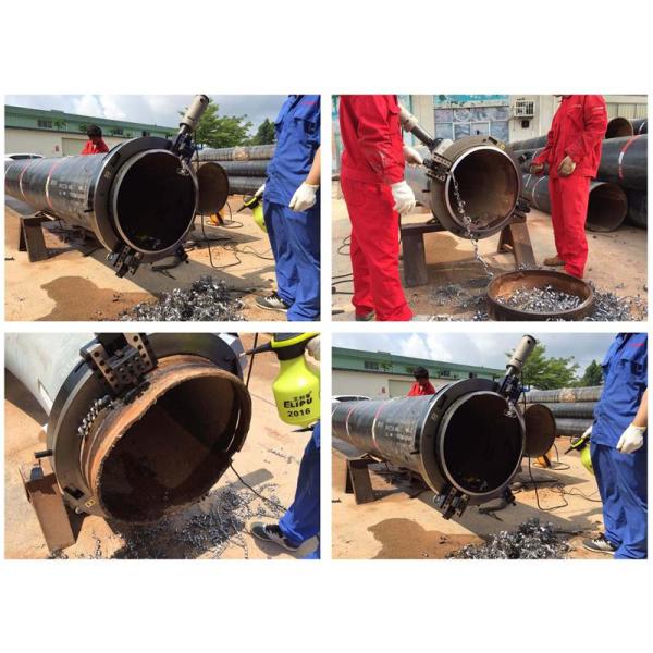 125-275mm Fast Speed Hydraulic Pipe Cutting Machine For Power Plant