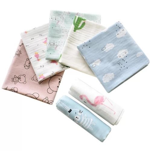 Baby Muslin Swaddle Blankets Nursing Cover Reusable Easy Care MSB 021
