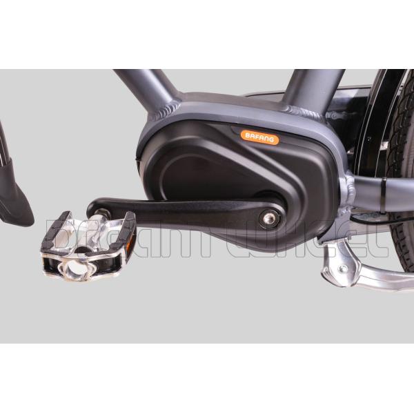 28km/H Electric Urban Bikes 36V 350W Middle Gear Motor Aluminum Frame