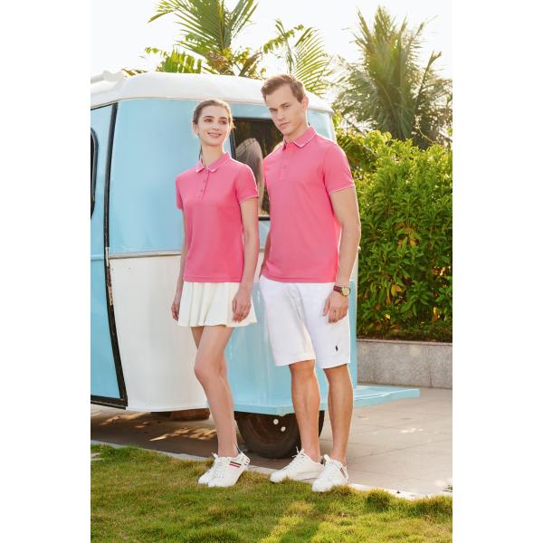 OEM Quick Drying Flyita Black Cotton Polo Shirt 3D Embroidery SGS