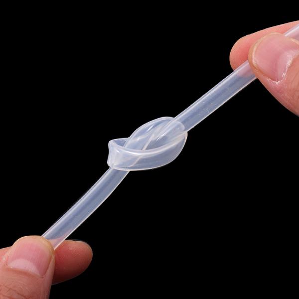 Custom Food & Medical Grade Silicone Hose Pipe High Temperature Soft Flexible Clear Silicone Rubber Tubing