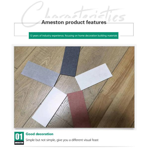 Waterproof Reinforced Fiber Board with Good and Polished Surface Calcium Silicate