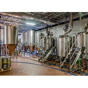 Quality High Efficiency Mash Tank Brewhouse Equipment , Thick 500L Brewpub Equipment for sale