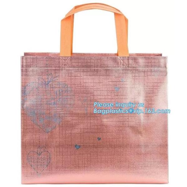 Newest promotional pp laminated non woven thermal lunch bags, Cheap Price Tote Shopping Non Woven Bag, bagease, package