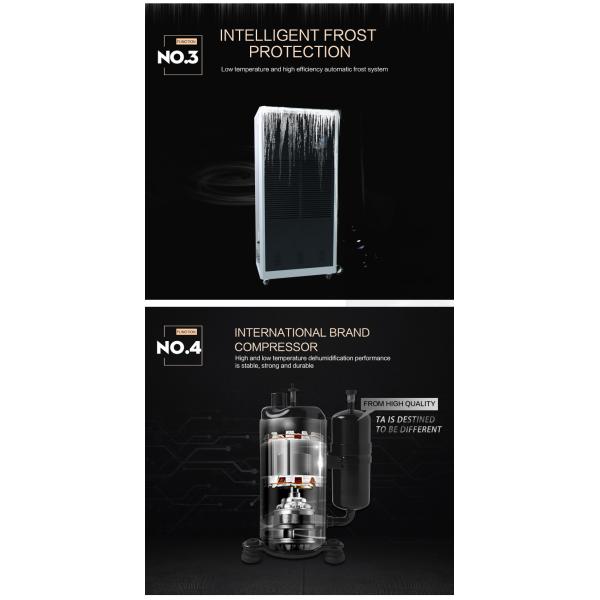 Indoor Swimming Pools 15Kg/h Industrial Air Dehumidifier