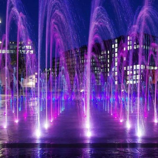 Adjustable Stainless Steel Fountain Nozzles Singe Jet Series Fountain Spray Nozzles