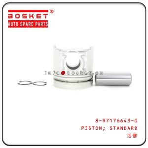 Quality ISUZU 4BD2 NPR Standard Piston 8-97176643-0 8971766430 for sale