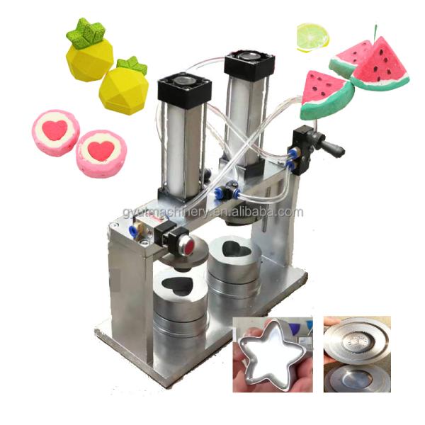 Mechanical Handmade Bath Bomb Press Pneumatic Soap Stamping Machine with 15 KG Weight