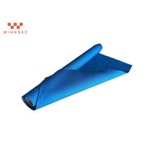 Quality 1100gsm 1.4mm Blue Welding Fire Blanket Rolls High Temperature for sale