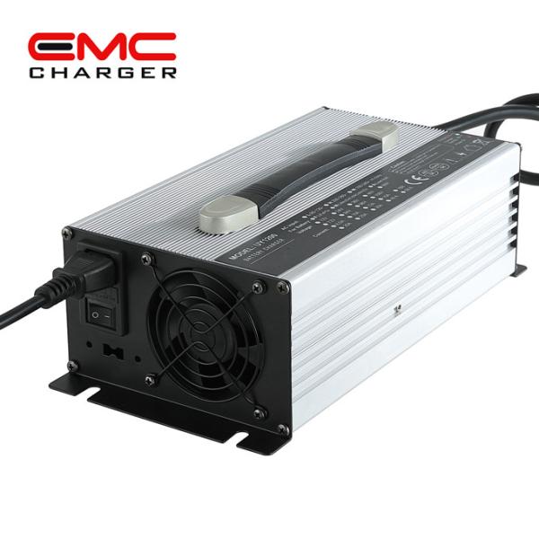 12V 50A Aluminium Alloy with Fan lithium battery charger for electric vehicle CE