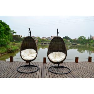 Quality outdoor rattan hanging chair--9709 for sale