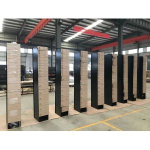 Quality ISO Certificate 2200mm Height Gold Safety Lockers For Office for sale