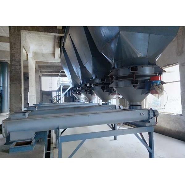 Gearbox Carbon Steel Horizontal Auger Screw Conveyor