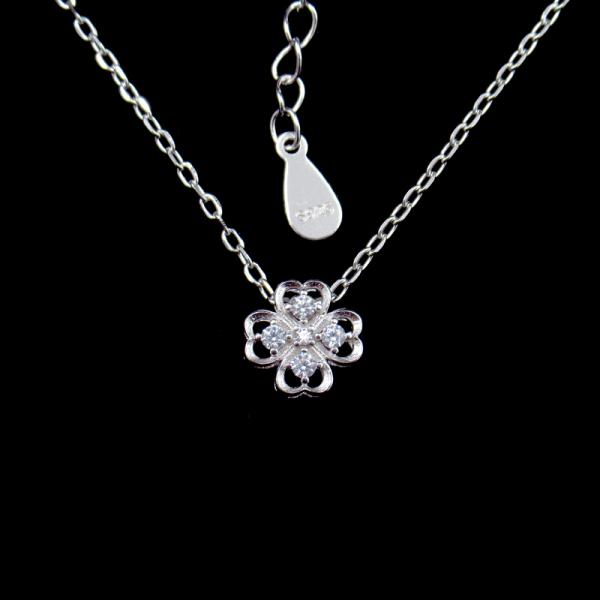 Dance Girls 925 Silver Necklace For Wedding / Daily Wear / Anniversary / Propose / Gift