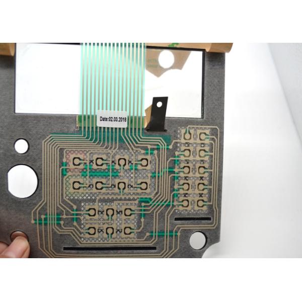 Shielding Circuit Sealed Membrane Switches Glossy Surface Scratch Resistant