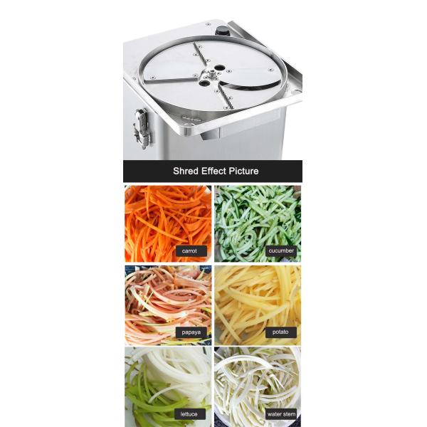 100kg/20 min Work Efficiency Vegetable Dicing Machine for Carrot Potato Cucumber Onion