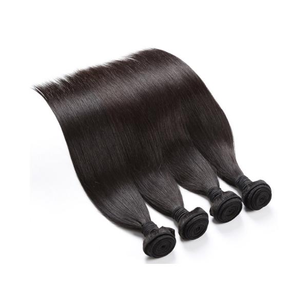Natural Color Real Remy Human Hair Extensions Long Lasting Without Knots Or Lice