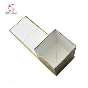 Foldable Christmas 1250gsm Square Cardboard Gift Boxes For Chocolate