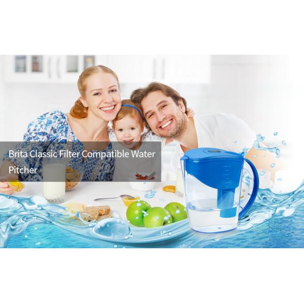Fashionable 3.5L Alkaline Water Pitcher With Brita Classic Water Filter