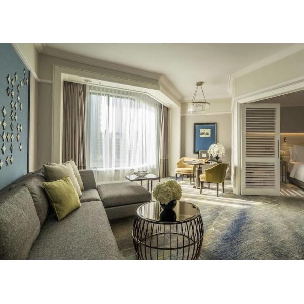 ODM Commercial Hotel Living Room Furniture Fabric Sofa