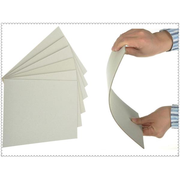 Grade A 1250gsm / 2.04mm Grey Chip board Made by Recycled Paper
