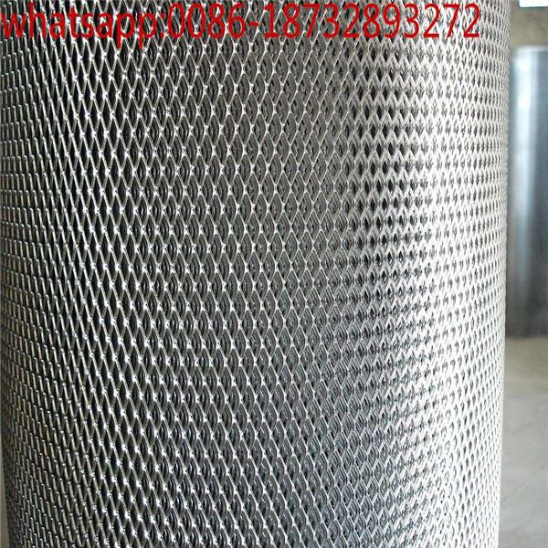 Buy diamond steel mesh sheet/ expanded metal railing/9 gauge expanded metal thickness/ steel diamond grate/metal mesh roll at wholesale prices