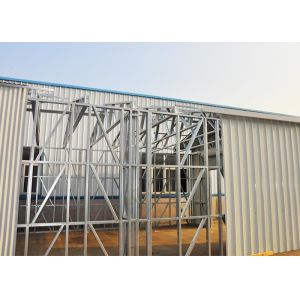 China Advanced Light Steel Frame Structure Metal Car Sheds/ Waterproof