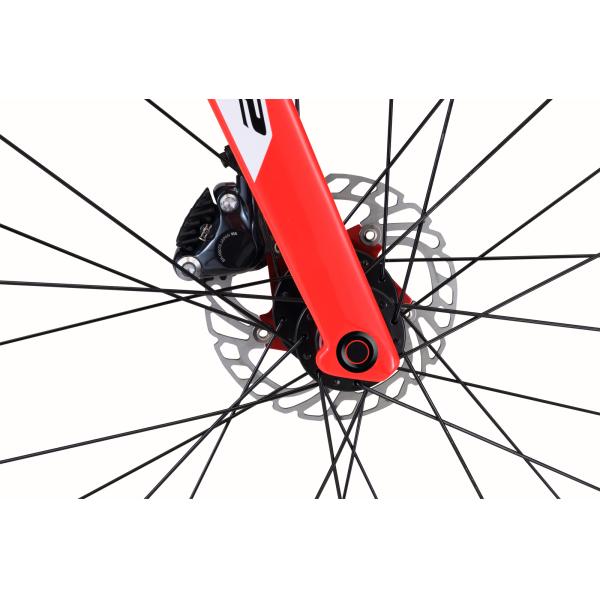 Double Disc Brake KOOTU Road Bike , T800 Carbon Black And Blue Road Bike