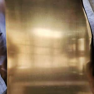 Industrial Brass Sheet Plate 2500mm Width SGS ISO Certificate