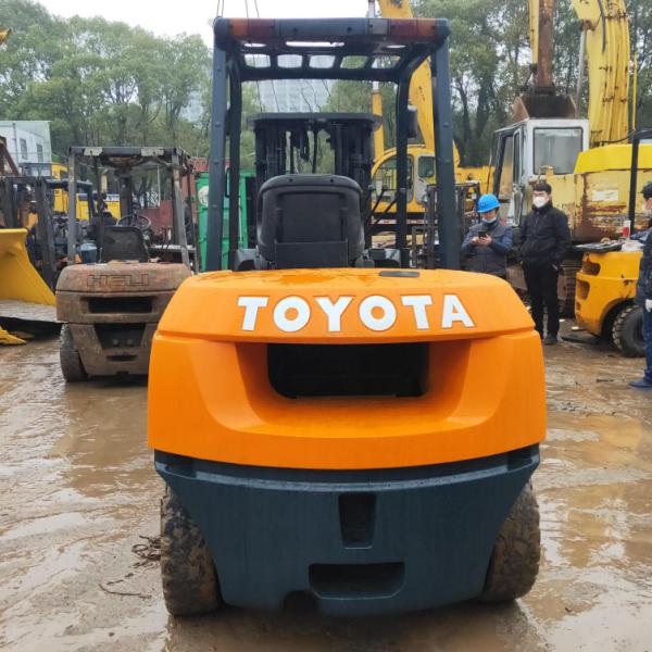 Secondhand FD50 Toyota Diesel Forklift Dealer 5 Ton